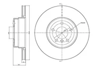 Szczęki hamulcowe - METELLI Tarcza hamulcowa 23-1041C - miniaturka - grafika 1