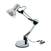 Lampy stojące - Cosmo lampka biurkowa 1xE27 chrom - miniaturka - grafika 1