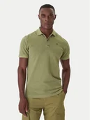 Koszulki męskie - G-Star Raw Polo Dunda D11595-D756 Zielony Slim Fit - miniaturka - grafika 1