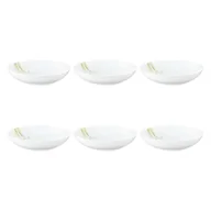 Talerze - SELTMANN MEADOW GRASSES GREEN Zestaw 6 talerzy do zupy 21 cm - miniaturka - grafika 1