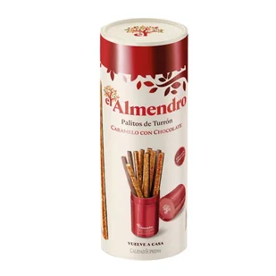 Turron - Paluszki Nugatowe  z Karmelem i Mleczną Czekoladą 126g - Batoniki - miniaturka - grafika 1