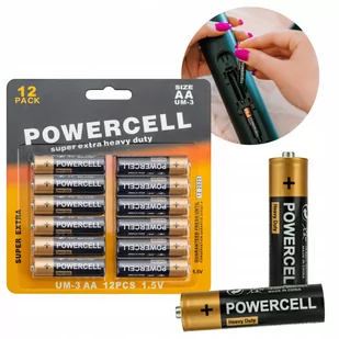 12x BATERIE ALKALICZNE ORYGINALNE PALUSZKI AA R6 - Baterie i akcesoria - miniaturka - grafika 1