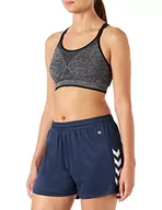 Spodenki damskie - hummel hummel Szorty damskie Hmlcore Xk Poly Shorts Woman morski m 211468 - miniaturka - grafika 1