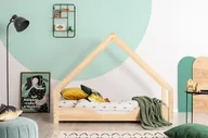 Łóżka dla dzieci i młodzieży - Łóżko dziecięce LOCA B 80x180 sosna - miniaturka - grafika 1