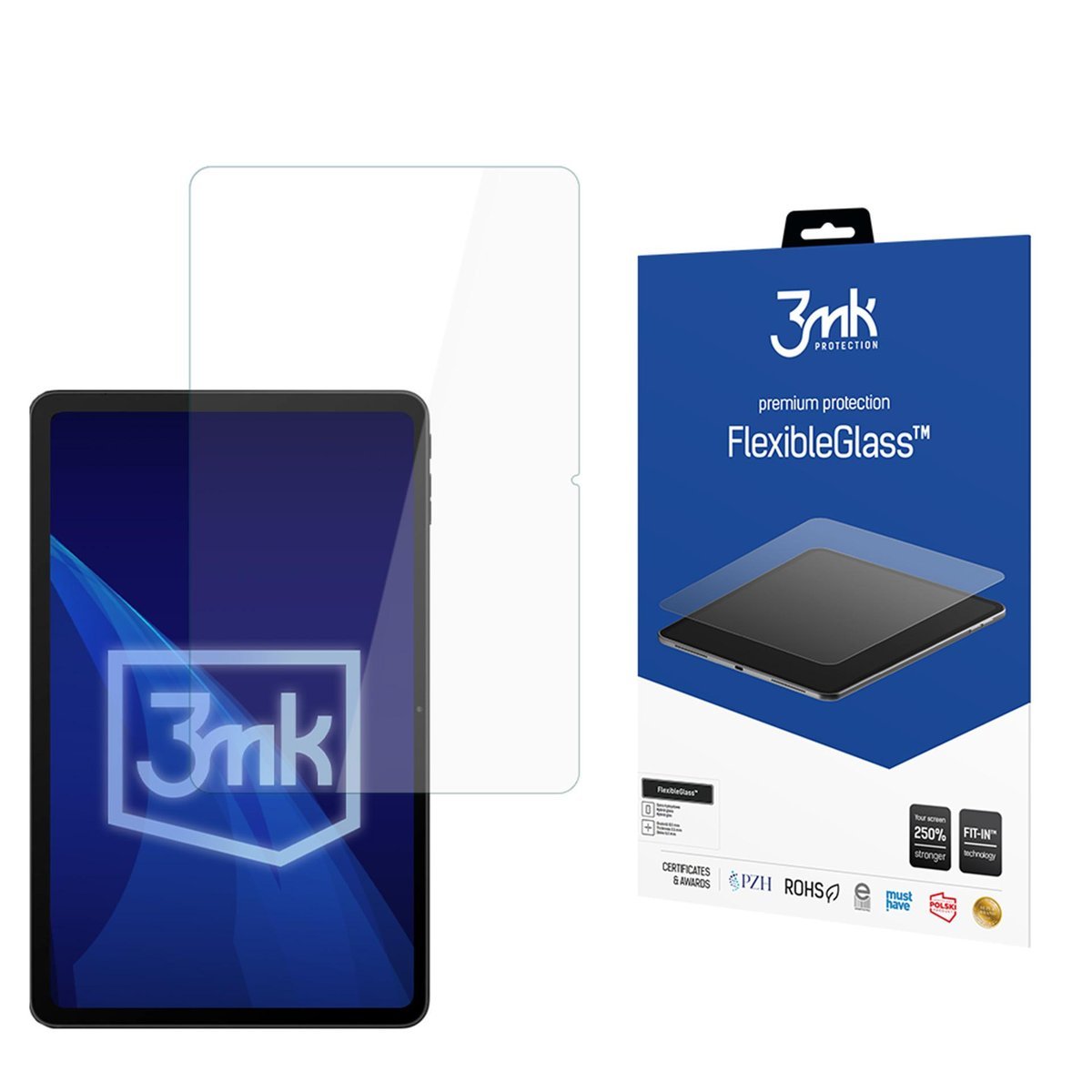Nietłukące szkło hybrydowe na ekran do Blackview Mega 2 - 3mk FlexibleGlass
