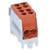 Inne akcesoria elektryczne - Zacisk przewodu głównego Hlak 25 1/2 brązowy. 2x16mm2/2x25mm3 - miniaturka - grafika 1