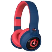 Słuchawki - PowerLocus Buddy Kids (granatowo-czerwone) - miniaturka - grafika 1