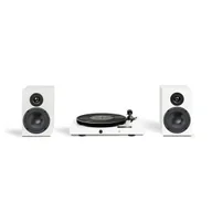Gramofony - Pro-Ject Juke Box E1 Hi-Fi Set zestaw stereo (biały) - miniaturka - grafika 1