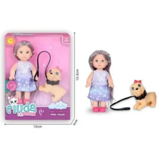 Lalka z akcesoriami - Lalki dla dziewczynek - miniaturka - grafika 1