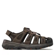 Sandały męskie - Sandały Skechers Tresmen-Outseen 204111/CHOC Chocolate - miniaturka - grafika 1