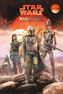Star Wars The Mandalorian Crew - plakat 61x91,5 cm - Plakaty - miniaturka - grafika 1