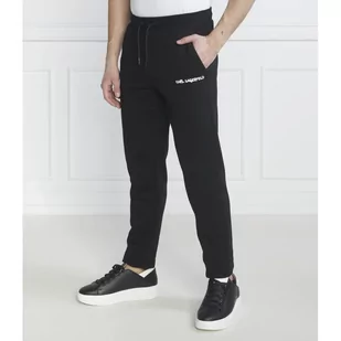 Karl Lagerfeld Spodnie dresowe | Regular Fit - Dresy męskie - miniaturka - grafika 1
