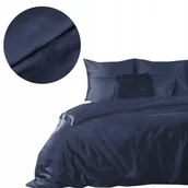 Pościel - Komplet pościeli 160x200 pościel jednokolorowa satynowa antyalergiczna - miniaturka - grafika 1