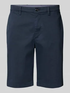 Szorty o kroju regular fit z fakturowanym wzorem model ‘HARLEM’ - Spodenki męskie - miniaturka - grafika 1