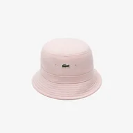 Czapki męskie - Męski Kapelusz LACOSTE CAPS RK2056.KF9 – Różowy - miniaturka - grafika 1