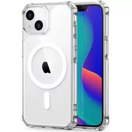 Etui i futerały do telefonów - Etui ESR Air Armor HaloLock MagSafe do Apple iPhone 13/14 Czarno-przezroczysty - miniaturka - grafika 1