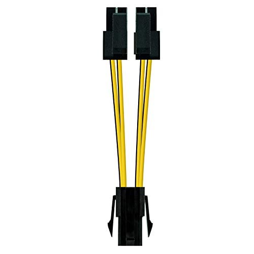 Nanocable 10.19.1401 – kabel sieciowy do mikroprocesora 4-biegunowy/H-4 biegun/M, wtyczka gniazdowa, 15 cm