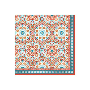 Nuova R2S R2S Serwetki 3-warstwowe 20szt R2S Napkins okągłe wzory 414 GRAN - Folia, papier śniadaniowy, serwetki - miniaturka - grafika 1