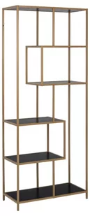 Actona Regał Seaford złoty 77-35-185cm 0000088159 - Regały - miniaturka - grafika 1