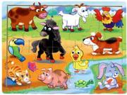 Puzzle - Brimarex Top Bright Puzzle drewniane - Na wsi 20el. 130704 - miniaturka - grafika 1