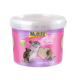 MultiFit Piasek do kąpieli dla szynszyli 10 kg - Pielęgnacja i higiena gryzoni - miniaturka - grafika 1