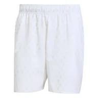 Spodenki męskie - Spodenki męskie adidas Club Tennis Climacool Graphic Shorts White XL - miniaturka - grafika 1