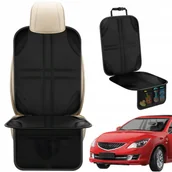 Akcesoria do fotelików - POKROWIEC MATA OCHRONNA POD FOTELIK SAMOCHODOWY DO AUTA - miniaturka - grafika 1