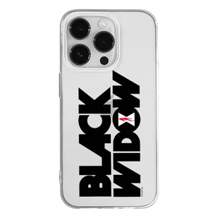 ERT GROUP etui na telefon Apple Iphone 14 PRO, case oryginalny i oficjalnie licencjonowany przez Marvel, wzór Black Widow 011, optymalnie dopasowane, plecki z TPU cześciowo przeźroczyste - Etui i futerały do telefonów - miniaturka - grafika 1