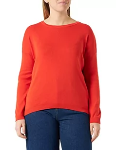 United Colors of Benetton Sweter damski, czerwony 3t5, M - Swetry damskie - miniaturka - grafika 1