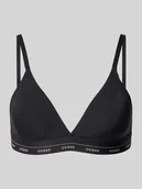 Biustonosze - Biustonosz trójkątny z paskiem z logo model ‘JANE’ - miniaturka - grafika 1