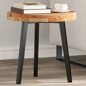 Blaty meblowe i parapety okienne - Blat do stolika, okrągły, Ø40x4 cm, lite drewno akacjowe - miniaturka - grafika 1