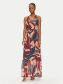 Sukienki - Morgan Sukienka letnia 251-RDUA Kolorowy Relaxed Fit - miniaturka - grafika 1