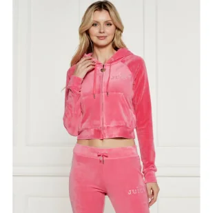 Juicy Couture Bluza REGAL MADISON Cropped Fit - Bluzy damskie - miniaturka - grafika 1