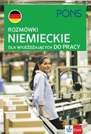 Słowniki języka polskiego - Pons Rozmówki niemieckie dla wyjeżdżających do pracy praca zbiorowa - miniaturka - grafika 1