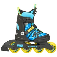 Rolki - K2 Raider Pro, wrotki, junior, niebieskie - miniaturka - grafika 1