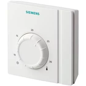 Termostat Siemens prostorový, drátový (RAA21) - Systemy inteligentnych domów - miniaturka - grafika 1