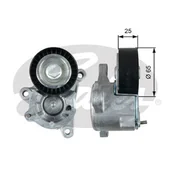 Rolki i napinacze - Napinacz paska klinowego wielorowkowego Gates T39193 - miniaturka - grafika 1