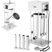 Artykuły masarskie - Royal Catering Nadziewarka do kiełbas - 15 litrów - elektryczna RCWF-15LE-H RCWF-15LE-H - miniaturka - grafika 1