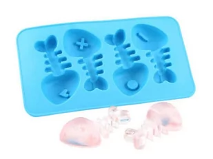 Foremki na lód - RYBKI - NIEBIESKIE - Tace i patery - miniaturka - grafika 1