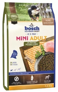 Bosch Petfood Mini Poultry&Millet drób i proso 3 kg - Sucha karma dla psów - miniaturka - grafika 2