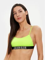 Stroje kąpielowe - Calvin Klein Swimwear Góra od bikini KW0KW02507 Zielony - miniaturka - grafika 1