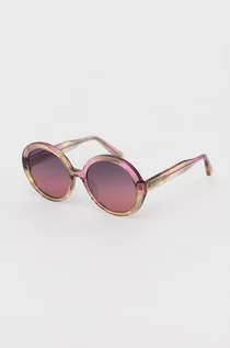 Okulary przeciwsłoneczne - Aldo okulary przeciwsłoneczne JERALEGAN damskie kolor różowy - grafika 1