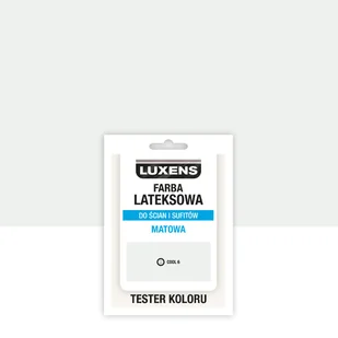 Luxens Tester farby lateksowej Cool 6 25 ml - Farby wewnętrzne - miniaturka - grafika 1