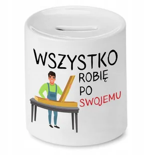 Dla Pirotechnika Skarbonka na Urodziny na Prezent z Nadrukiem ze Zdjęciem + Opakowanie na prezent (wzór 01) - Skarbonki - miniaturka - grafika 1