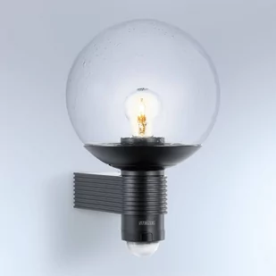 Steinel Stylowa zewnętrzna lampa ścienna L 400 S, czarna - Lampy ogrodowe - miniaturka - grafika 3
