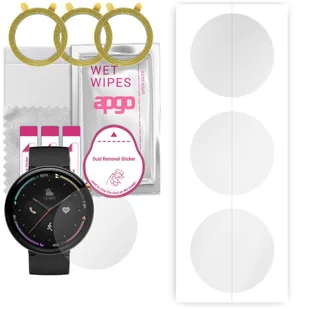 3x Folia hydrożelowa do Amazfit Nexo - apgo Smartwatch Hydrogel Protection Ochrona na ekran smartwatcha - Akcesoria do smartwatchy - miniaturka - grafika 1