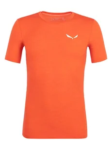 Salewa Koszulka funkcyjna "Zebru Fresh" w kolorze pomarańczowym - Koszulki sportowe męskie - miniaturka - grafika 1