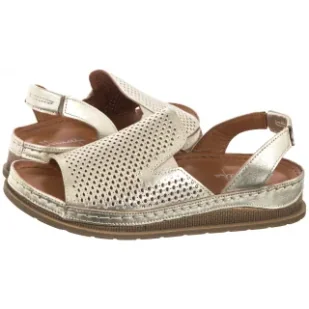 Sandały Złote L7066-25/00-1 (MA1386-a) Maciejka - Sandały damskie - miniaturka - grafika 1