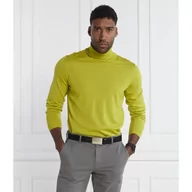 Swetry męskie - BOSS Wełniany golf Musso-P | Slim Fit - miniaturka - grafika 1