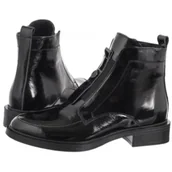 Botki damskie - Botki Czarne Lakierowane 24647_ 711 (NE403-a) Nessi - miniaturka - grafika 1